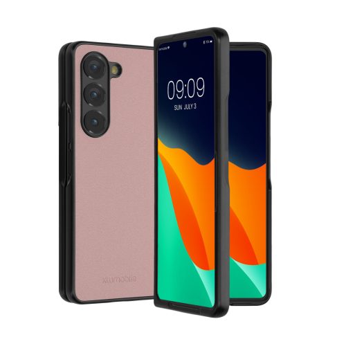 Husa Samsung Galaxy Z Fold5, Roz, Plastic, 61679.81