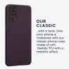 Husa Motorola Moto G22, Violet inchis, Silicon, 61683.115