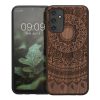 Husa Samsung Galaxy A14 5G, Maro, Lemn/Silicon, 60817.03