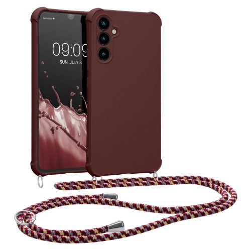 Husa cu jnur Samsung Galaxy A34 5G, Violet, Silicon, 60820.187
