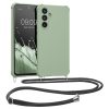 Husa cu jnur Samsung Galaxy A54 5G, Verde deschis, Silicon, 60805.172