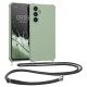 Husa cu jnur Samsung Galaxy A54 5G, Verde deschis, Silicon, 60805.172