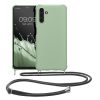 Husa cu jnur Samsung Galaxy A04s, Verde deschis, Silicon, 59960.172