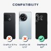 Husa OnePlus 11, Maro, Lemn/Silicon, 60791.02