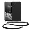 Husa cu jnur Samsung Galaxy A14 5G, Negru, Silicon, 60819.01