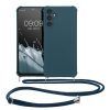 Husa cu jnur Samsung Galaxy A14 5G, Albastru inchis, Silicon, 60819.17