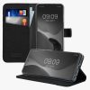 Husa Motorola Moto G73, Negru, Textil/Silicon, 60833.73