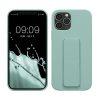 Husa Apple iPhone 12/iPhone 12 Pro, Verde deschis, Silicon, 58283.71