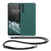 Husa cu jnur Samsung Galaxy A14 5G, Verde, Silicon, 60819.78