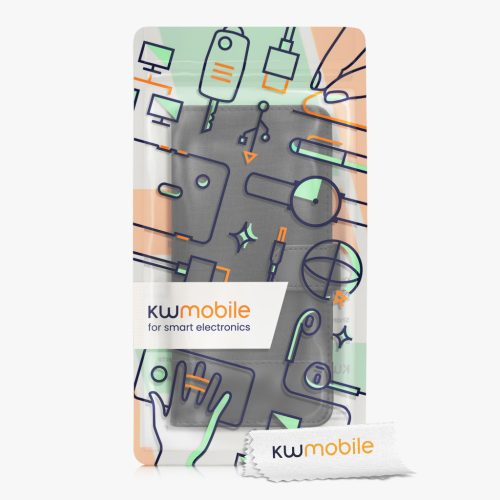 Husa Ulefone Note 16 Pro, Negru, Textil/Silicon, 61723.73
