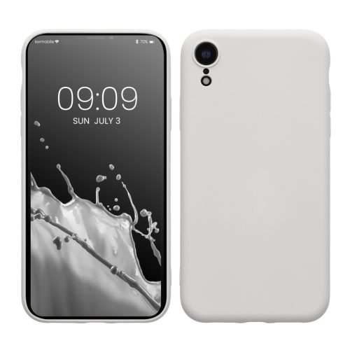 Husa Apple iPhone XR, Alb, Silicon, 49983.48