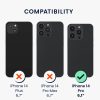 Husa Apple iPhone 14 Pro, Maro/Multicolor, Lemn/Silicon, 59126.08