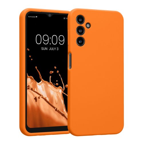Husa Samsung Galaxy A14 5G, Portocaliu, Silicon, 60808.15