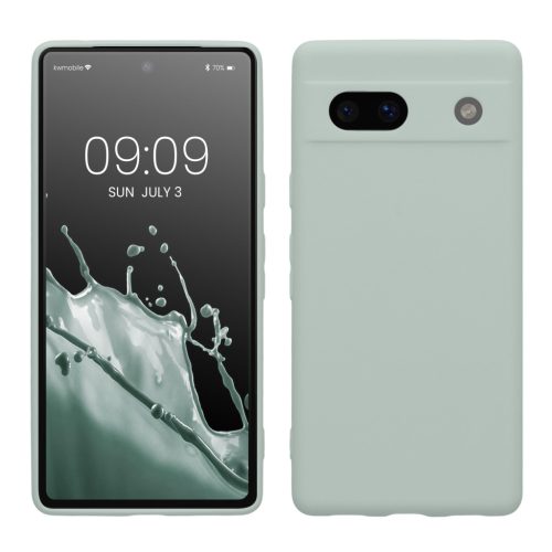Husa Google Pixel 7a, Verde deschis, Silicon, 61598.2