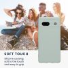 Husa Google Pixel 7a, Verde deschis, Silicon, 61598.2