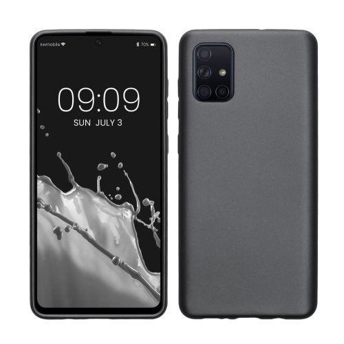 Husa Samsung Galaxy A71, Gri, Silicon, 51213.232