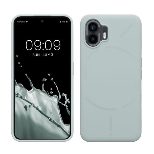 Husa Nothing Phone (2), Verde deschis, Silicon, 61746.200