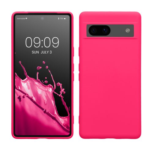 Husa Google Pixel 7a, Roz, Silicon, 61614.77