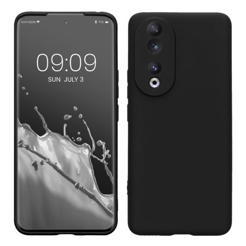 Husa Honor 90 5G, Negru, Silicon, 61742.47