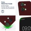 Husa OnePlus Nord 3 5G, Rosu inchis, Silicon, 61767.190