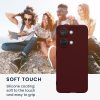 Husa OnePlus Nord 3 5G, Rosu inchis, Silicon, 61767.190