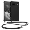Husa cu jnur Google Pixel 7a, Negru, Silicon, 61600.01