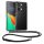 Husa cu jnur OnePlus Nord 3 5G, Transparent/Negru, Silicon, 61768.01