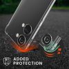 Husa cu jnur OnePlus Nord 3 5G, Transparent/Negru, Silicon, 61768.01