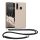 Husa cu jnur Huawei P30 Lite, Crem, Silicon, 52079.16