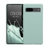 Husa Google Pixel 7a, Verde deschis, Silicon, 61614.200