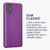 Husa Samsung Galaxy A51, Violet, Silicon, 51201.24