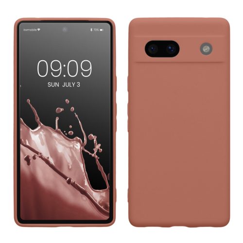 Husa Google Pixel 7a, Roz, Silicon, 61598.193