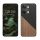 Husa OnePlus Nord 3 5G, Maro/Negru, Lemn/Silicon, 61769.01