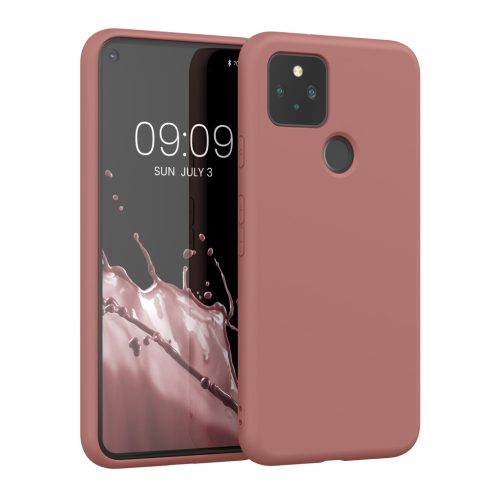 Husa Google Pixel 5, Roz, Silicon, 53778.193