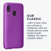 Husa Samsung Galaxy A40, Violet, Silicon, 48546.24