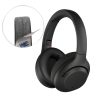 Banda Casti Kwmobile pentru Sony WH-CH520, Negru, Piele ecologica, 61792.01