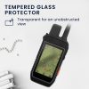 Set 2 Folii de protectie Kwmobile pentru Garmin Alpha 200/Alpha 200i/Alpha 300, Transparent, Sticla securizata, 61834.1