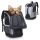 Rucsac transport animale Navaris, 30x30x46 cm, 2 in 1 rucsac si geanta, cu buzunare, 61850.22