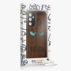 Husa Samsung Galaxy A14 5G, Maro, Lemn/Silicon, 60817.08