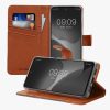 Husa Google Pixel 8, Gri deschis/Maro, Textil/Silicon, 61887.01