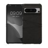 Husa Google Pixel 8 Pro, Gri inchis, Textil/Plastic, 61884.19