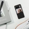 Husa Google Pixel 8 Pro, Gri inchis, Textil/Plastic, 61884.19
