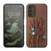 Husa Samsung Galaxy A14 5G, Maro, Lemn/Silicon, 60817.09