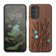 Husa Samsung Galaxy A14 5G, Maro, Lemn/Silicon, 60817.09