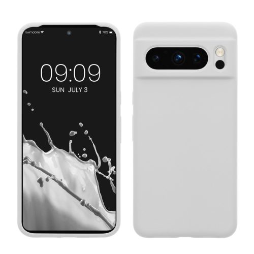 Husa Google Pixel 8 Pro, Alb, Silicon, 61854.02
