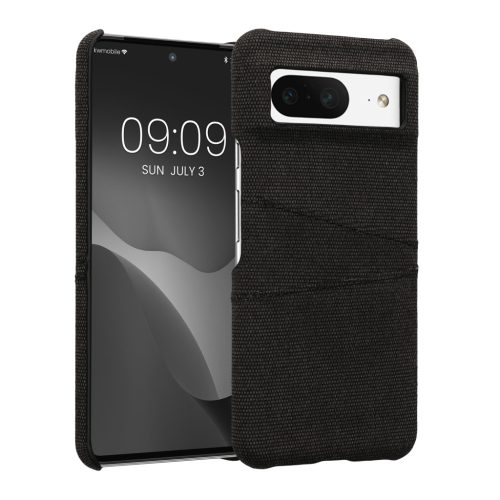 Husa Google Pixel 8, Gri inchis, Textil/Plastic, 61883.19