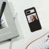 Husa Google Pixel 8, Gri inchis, Textil/Plastic, 61883.19