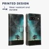 Husa Google Pixel 7a, Multicolor, Piele ecologica/Silicon, 61882.01