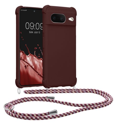 Husa cu jnur Google Pixel 8, Violet, Silicon, 61867.187
