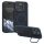 Husa Apple iPhone 14 Pro, Albastru inchis/Transparent, Silicon, 61937.17